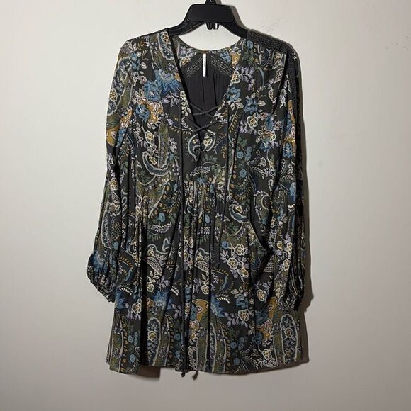 Free people boho babydoll dress size small 20-35 - Picture 1 of 3